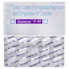 SOMPRAZ D 40 CAPSULES