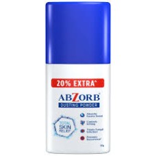 ABZORB 60G DUSTING POWDER 
