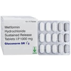 GLUCONORM SR 1G TABLETS