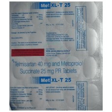 MET XL T 25 TABLETS
