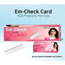EM CHECK PREGNANCY TEST 