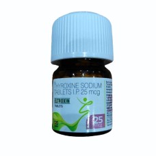 ELTROXIN 25 MCG TABLETS