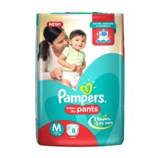 PAMPERS M SIZE 8 PANTS PAMPERS M SIZE 8 PANTS