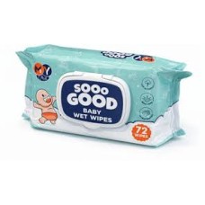SOOO GOOD BABY WET 72 WIPES SOOO GOOD BABY WET 72 WIPES